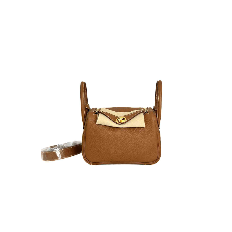 Hermes Lindy Mini TC Gold