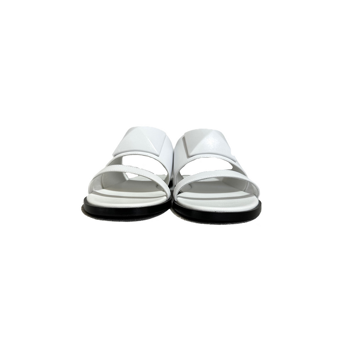 Hermes White Caia Sandals #35 - Jiaxyk