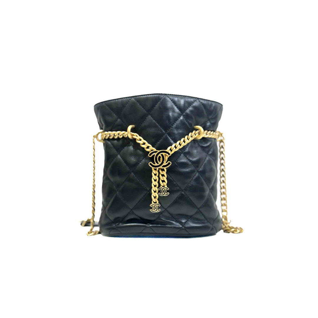 Chanel Classic Bucket Bag with Charm