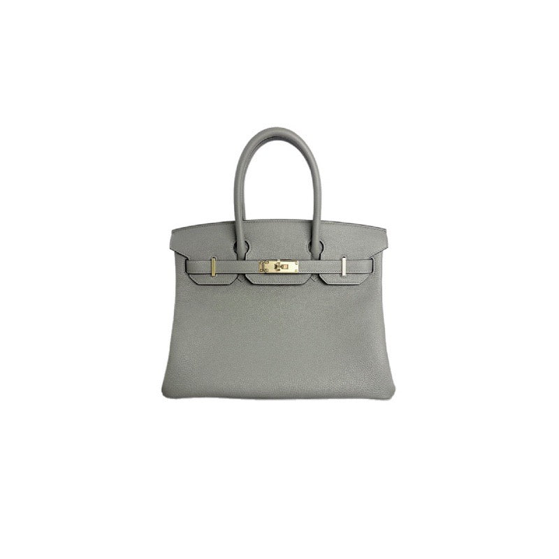 Hermes Birkin 30cm Gris Meyer Togo Bag