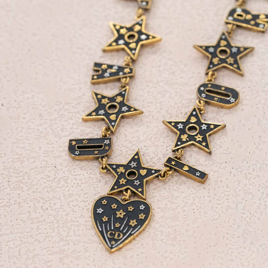 Dior Black Star Choker - Jiaxyk