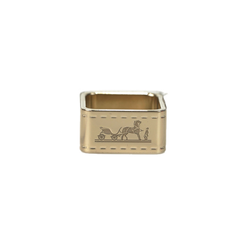 Hermes Square Scarf Ring