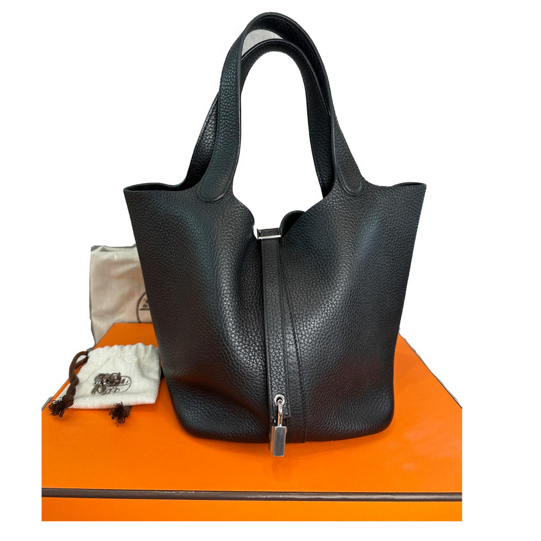 Hermes Picotin 22 Black Y - Jiaxyk
