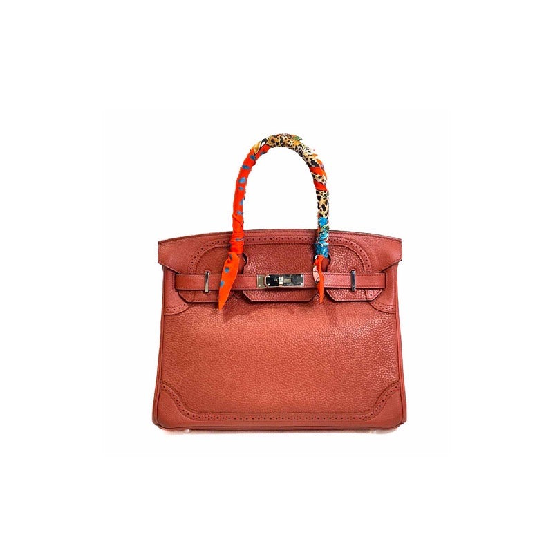 Hermes Birkin 30cm Ghillies TC Brique