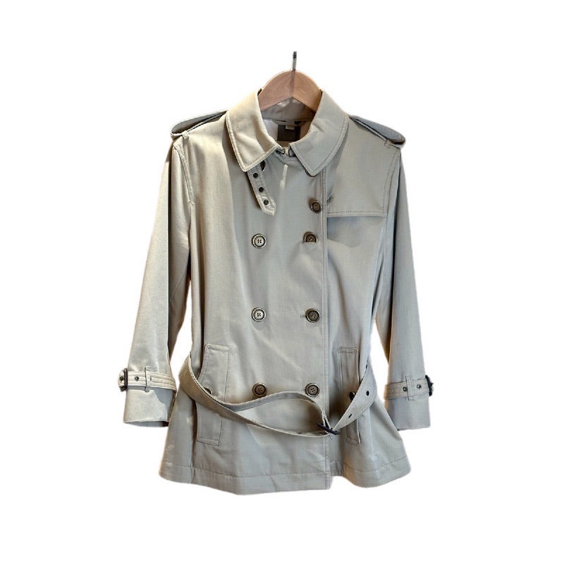 Burberry Classic Trench Coat Short Size #12