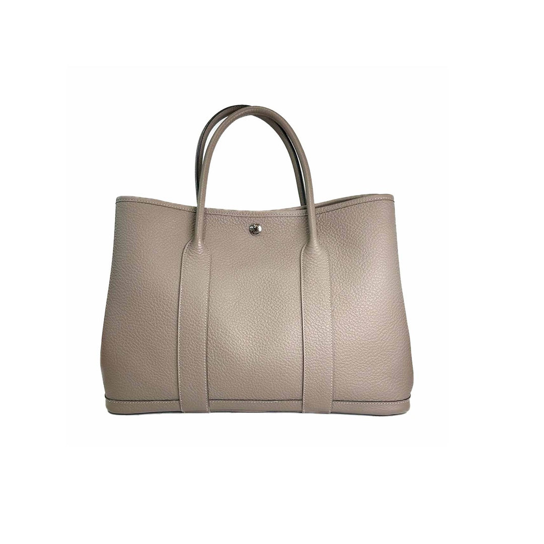 Hermes 36 Garden Party M8 Gris Asphalte - Jiaxyk