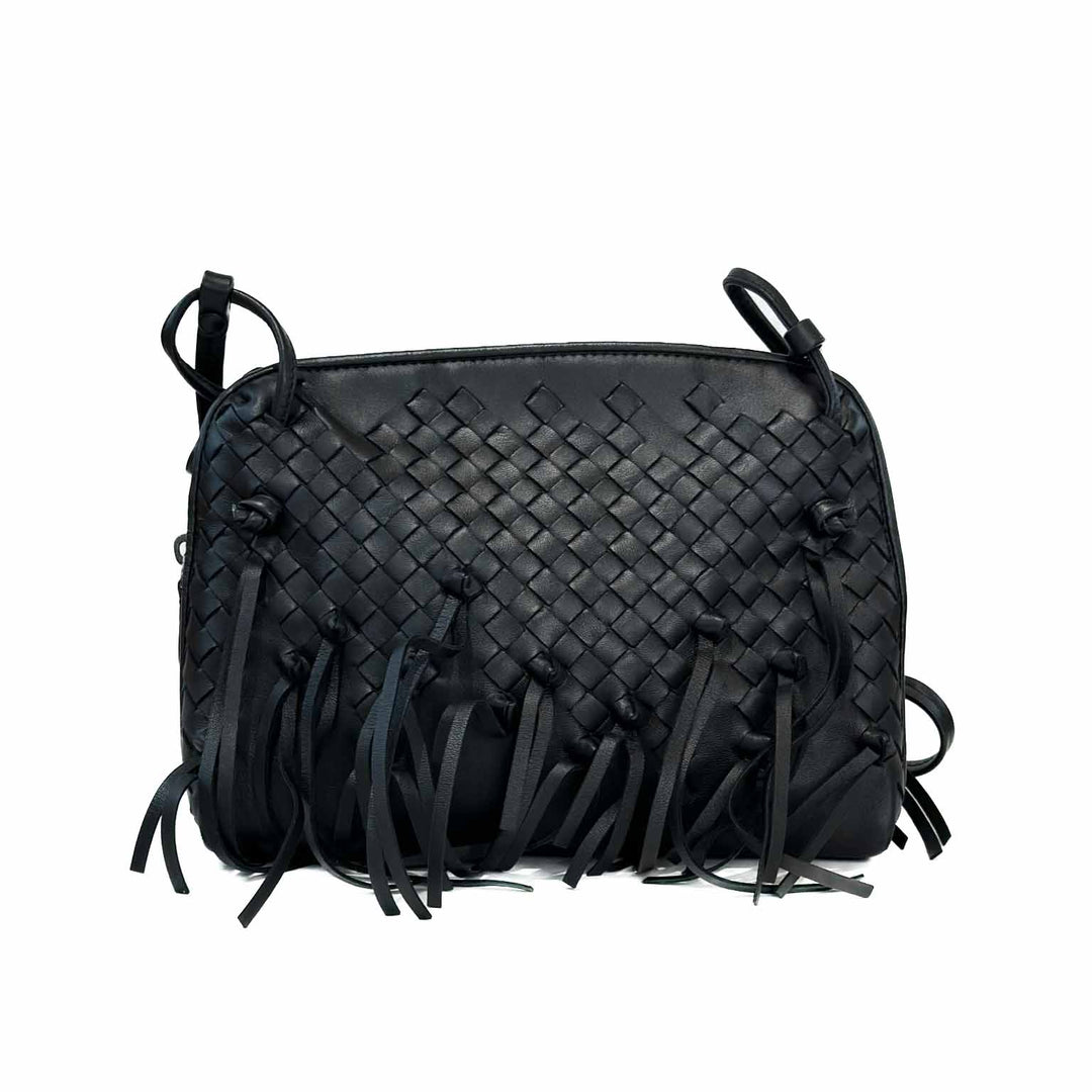 Bottega Veneta Strap Black Bag - Jiaxyk
