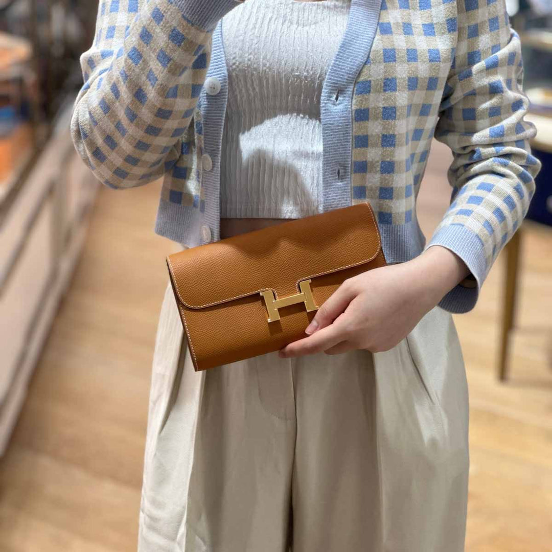 Hermes Constance To Go 1H Toffee Epsom - Jiaxyk