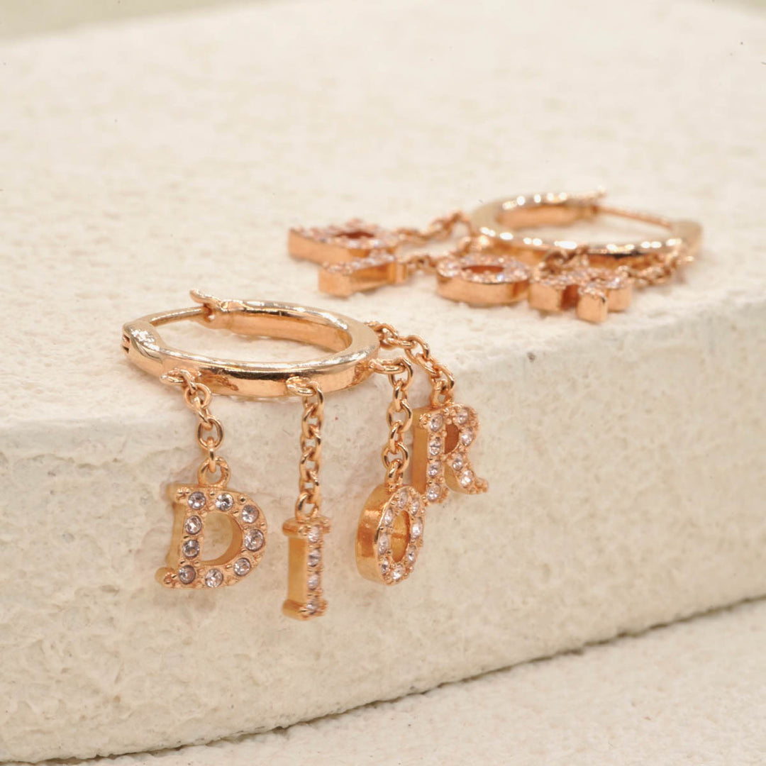 Dior Fashion Jewelry Dior Crystal Earring - Jiaxyk