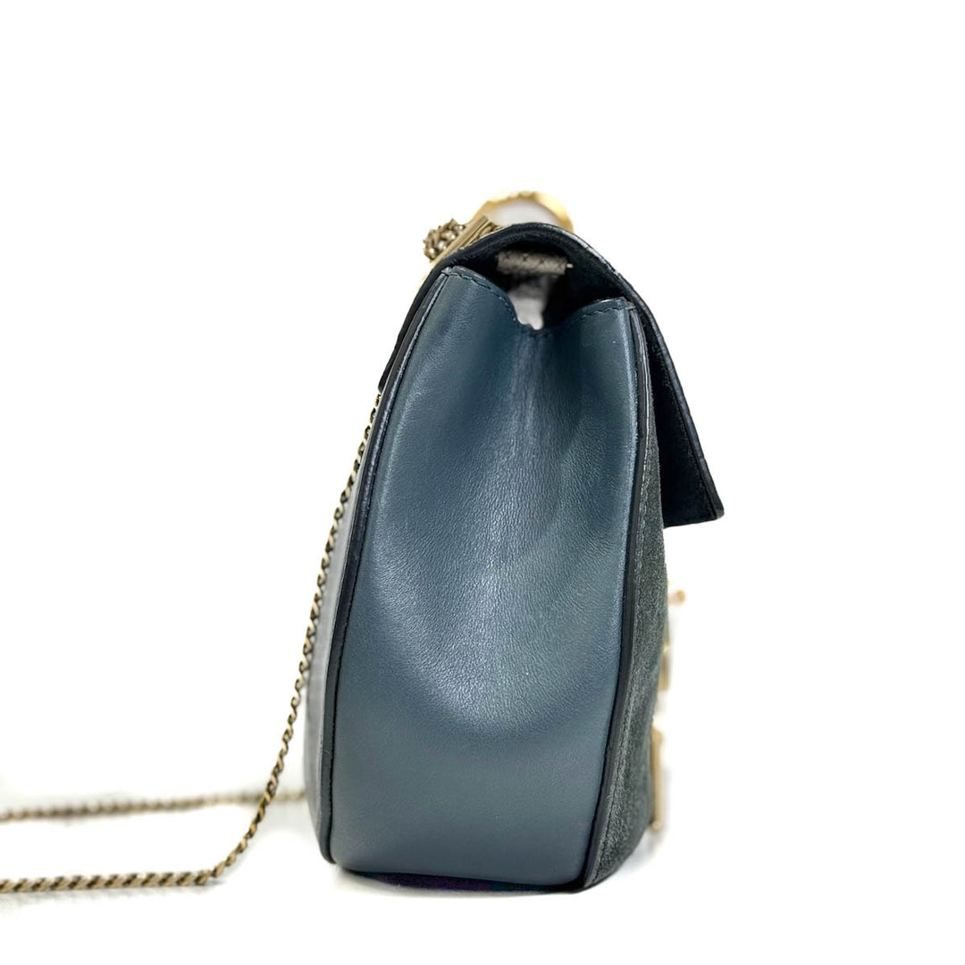 Chloe Black Python Drew Bag - Jiaxyk