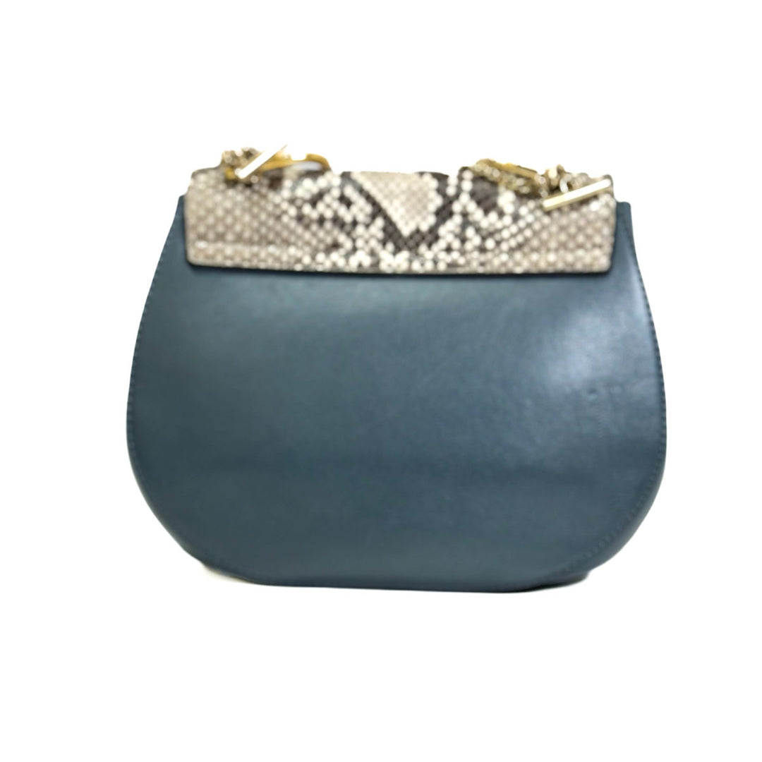 Chloe Black Python Drew Bag - Jiaxyk