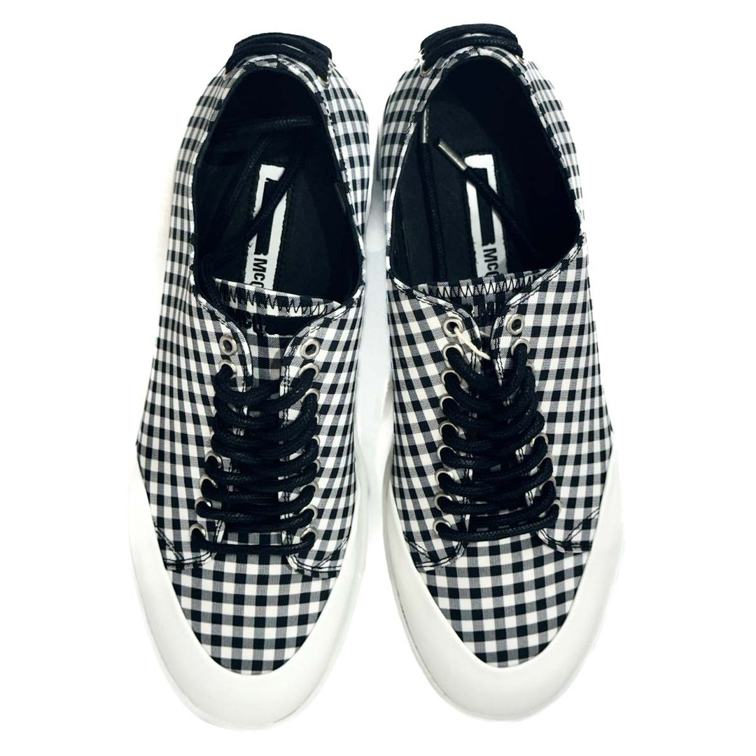 Alexander Mcqueen Checkerboard Black and White Trainers #39 - Jiaxyk