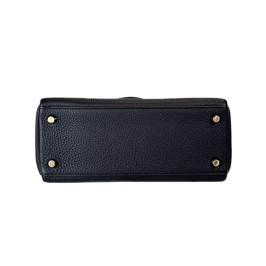 Hermes Kelly 25cm Black Togo - Jiaxyk