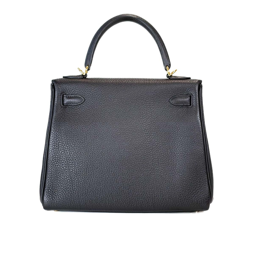Hermes Kelly 25cm Black Togo - Jiaxyk