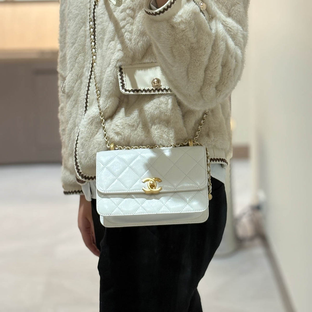 Chanel Classic Flap Mini White