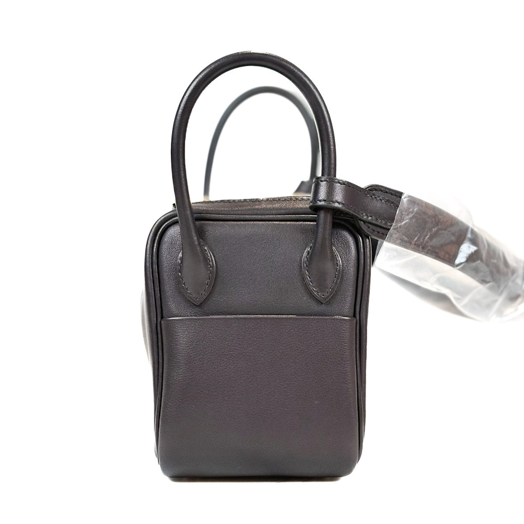 Hermes Lindy Mini Black Volupto Calfskin