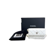 Chanel Mini White Pearl Bag