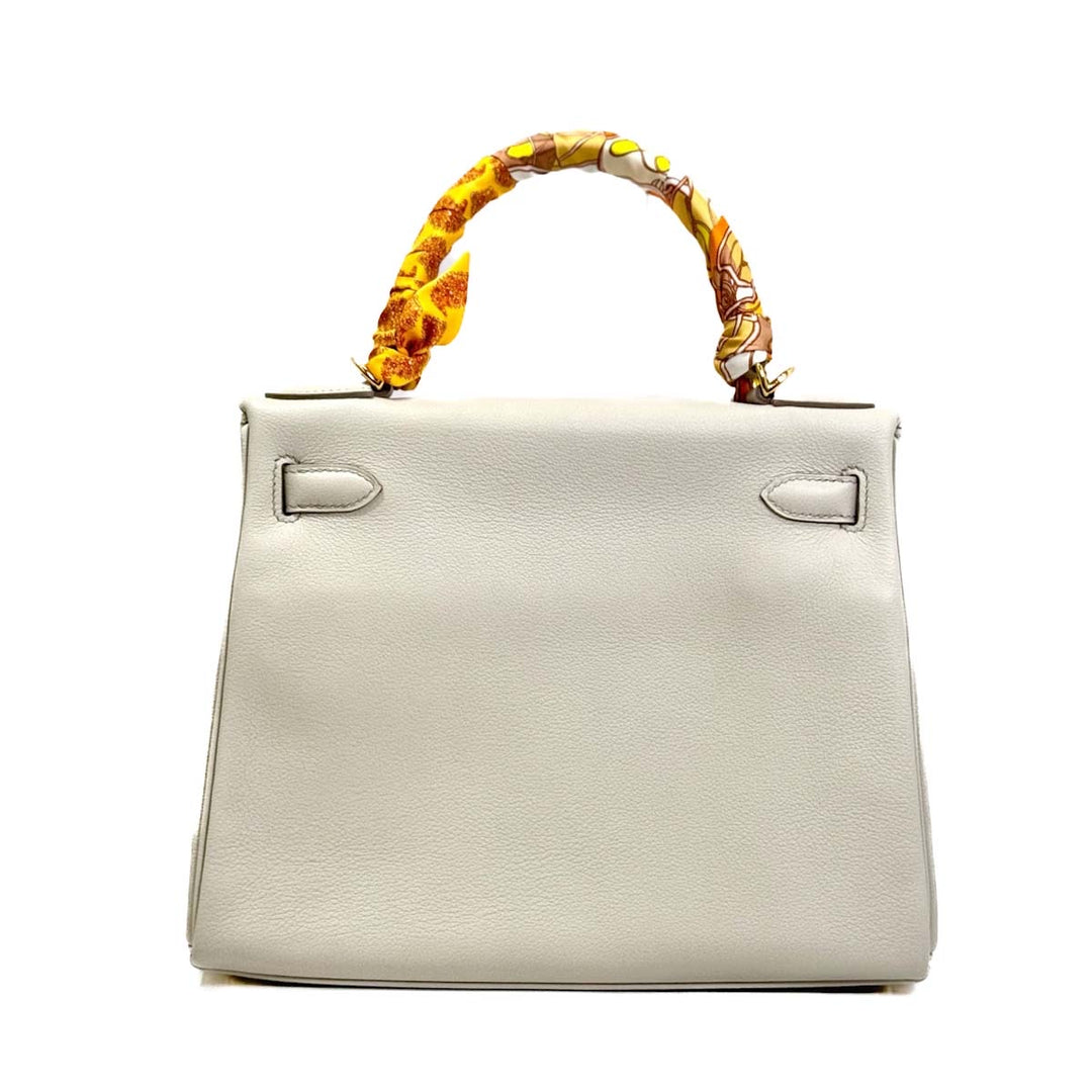Hermes Kelly 28cm Beton Evercolor