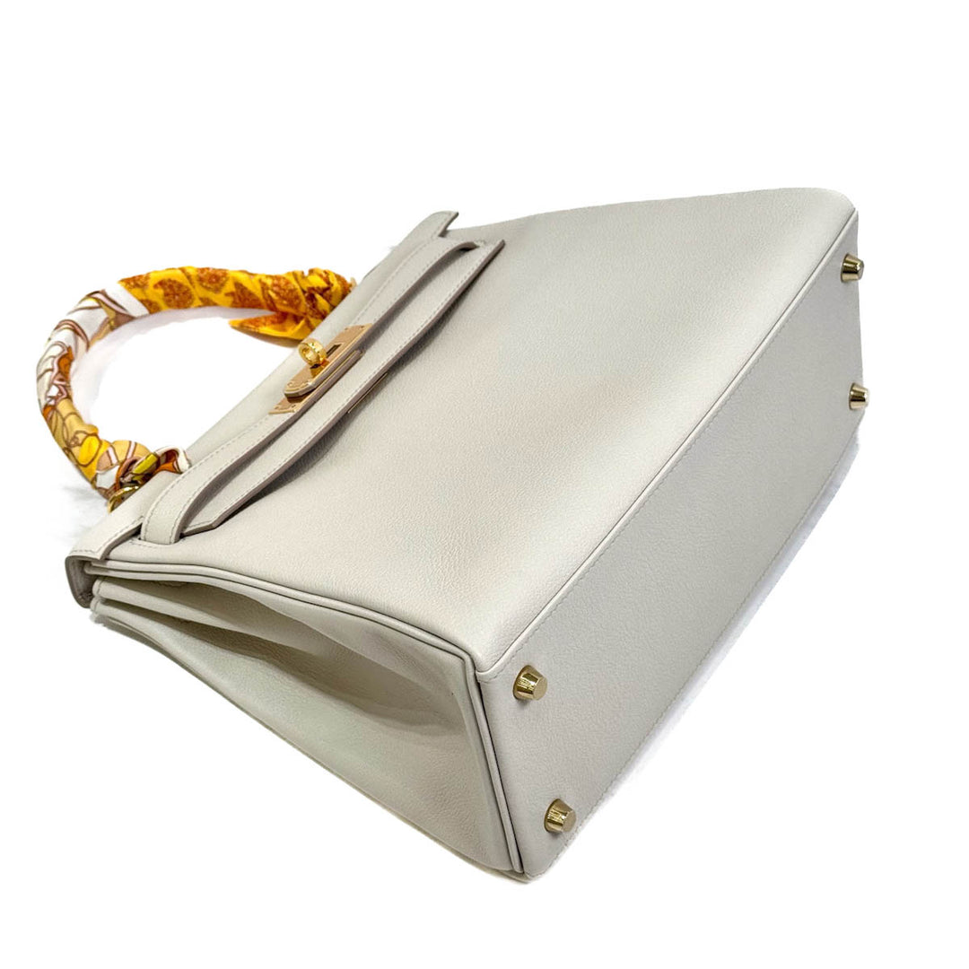Hermes Kelly 28cm Beton Evercolor