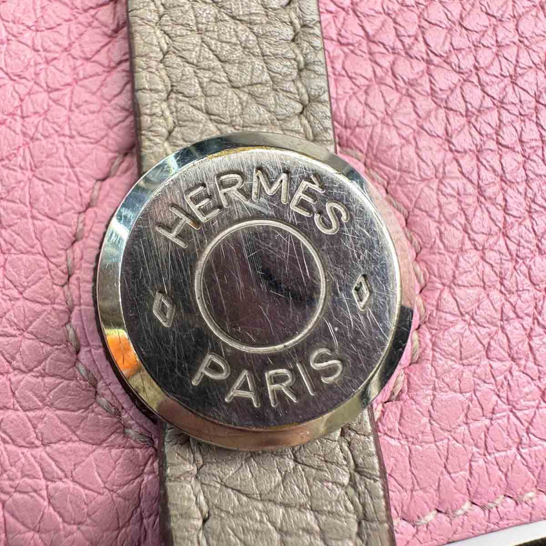 Hermes Dogon Long Wallet Pink Silver - Jiaxyk