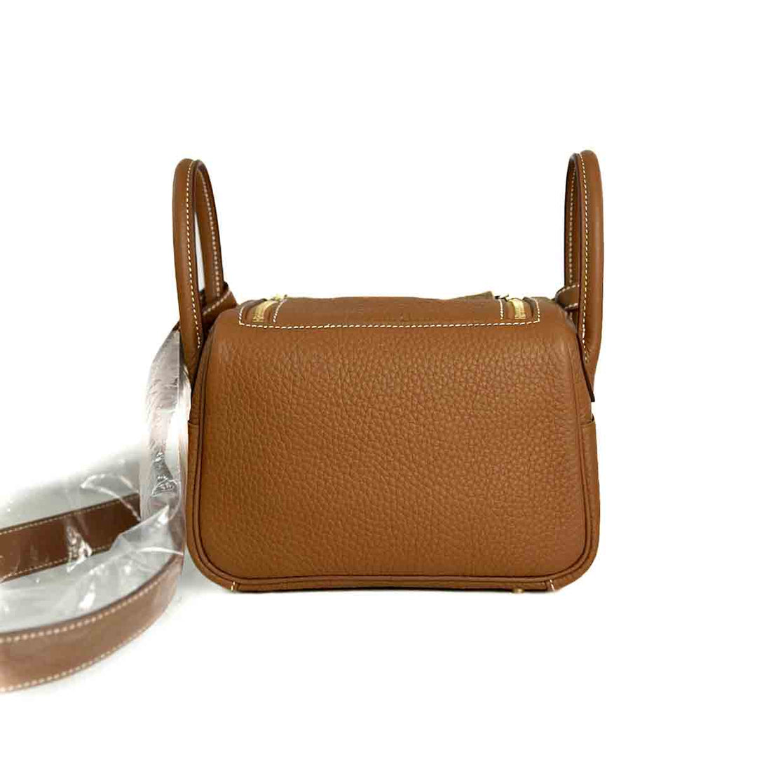 Hermes Lindy Mini TC Gold