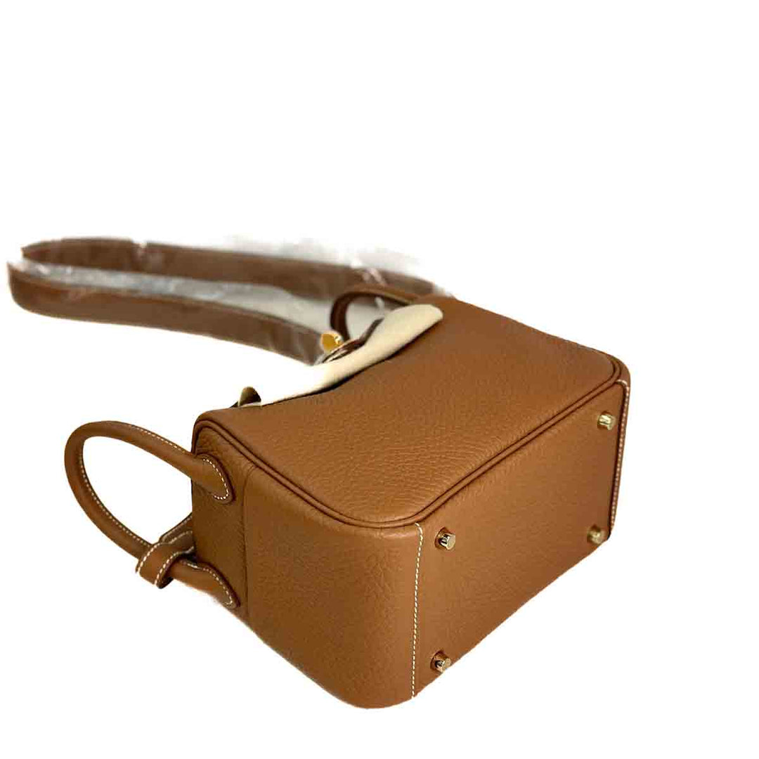 Hermes Lindy Mini TC Gold