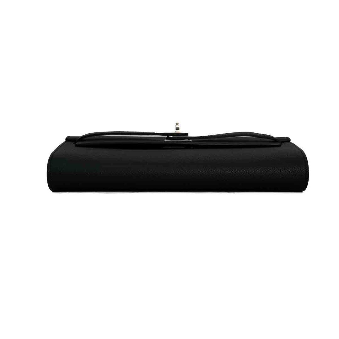 Hermes Kelly To Go Black Epsom