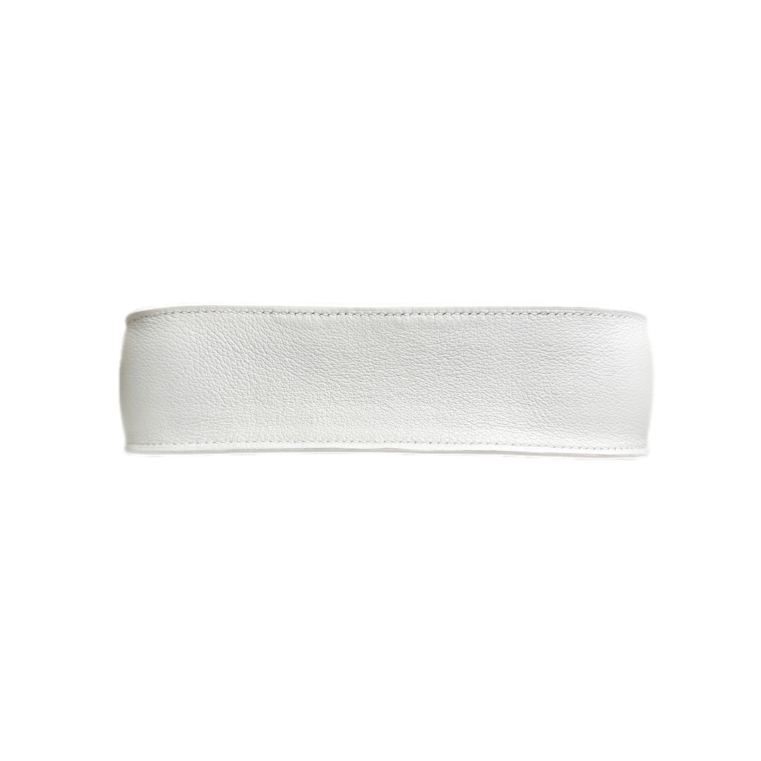 Hermes Jypsiere Mini Bag New White