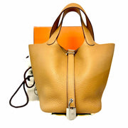 Hermes 4B Biscuit Picotin 18cm TC Bag