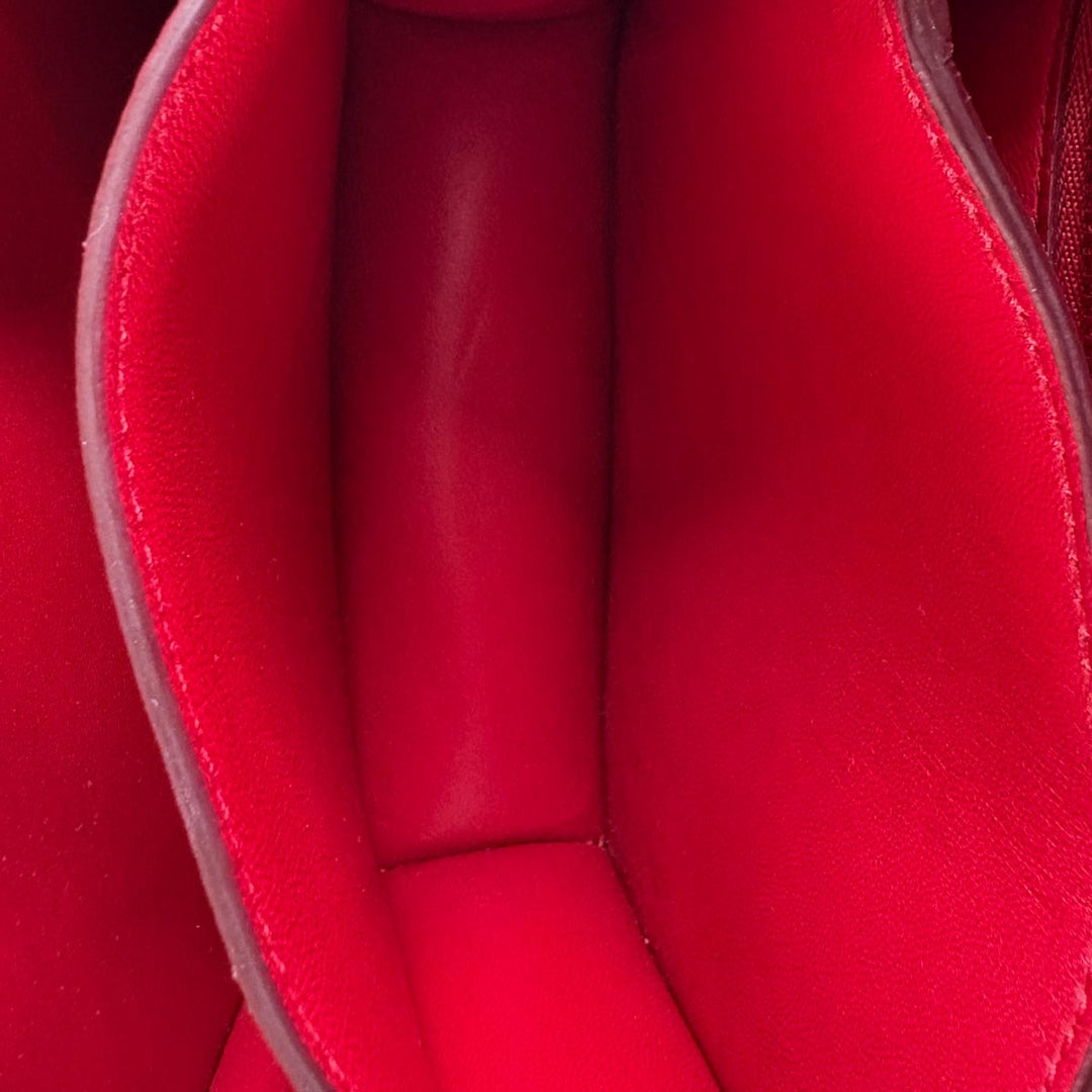 Celine Classic Box Teen Red