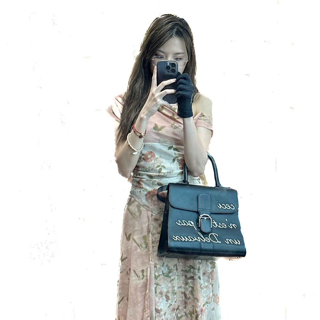 Delvaux Black Brillant L’Humour MM Bag - Jiaxyk