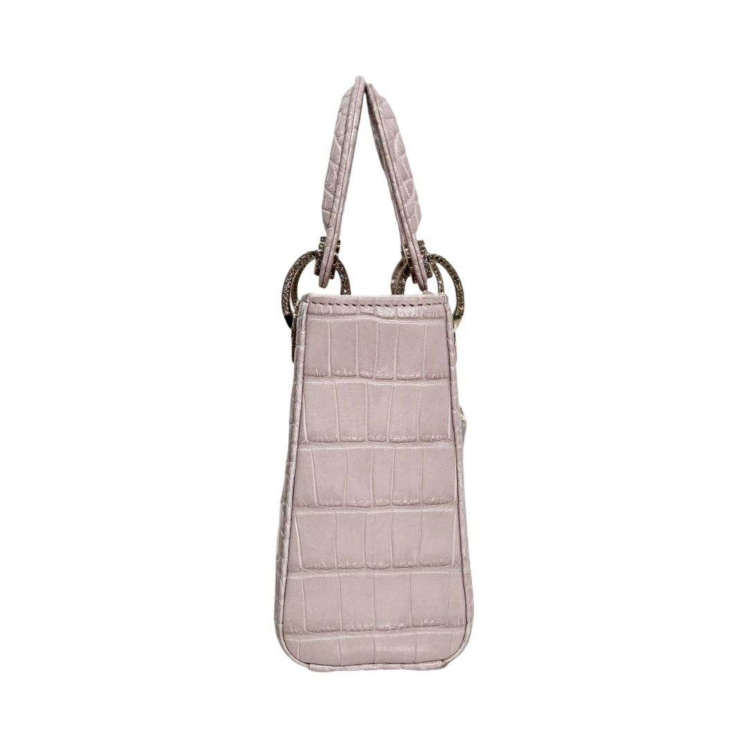 Dior Alligator Pink Lady Dior Mini Bag - Jiaxyk