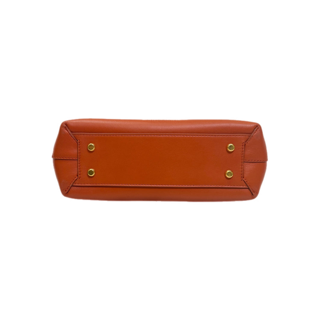 Bottega Veneta Arco tote bag relish red
