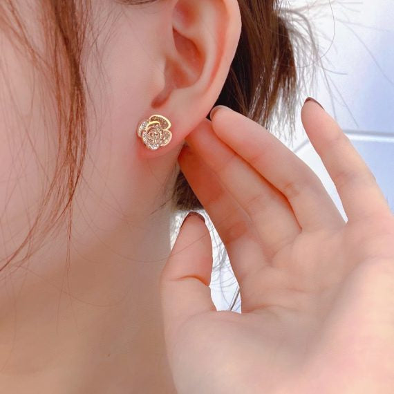 Rose Earrings - Jiaxyk
