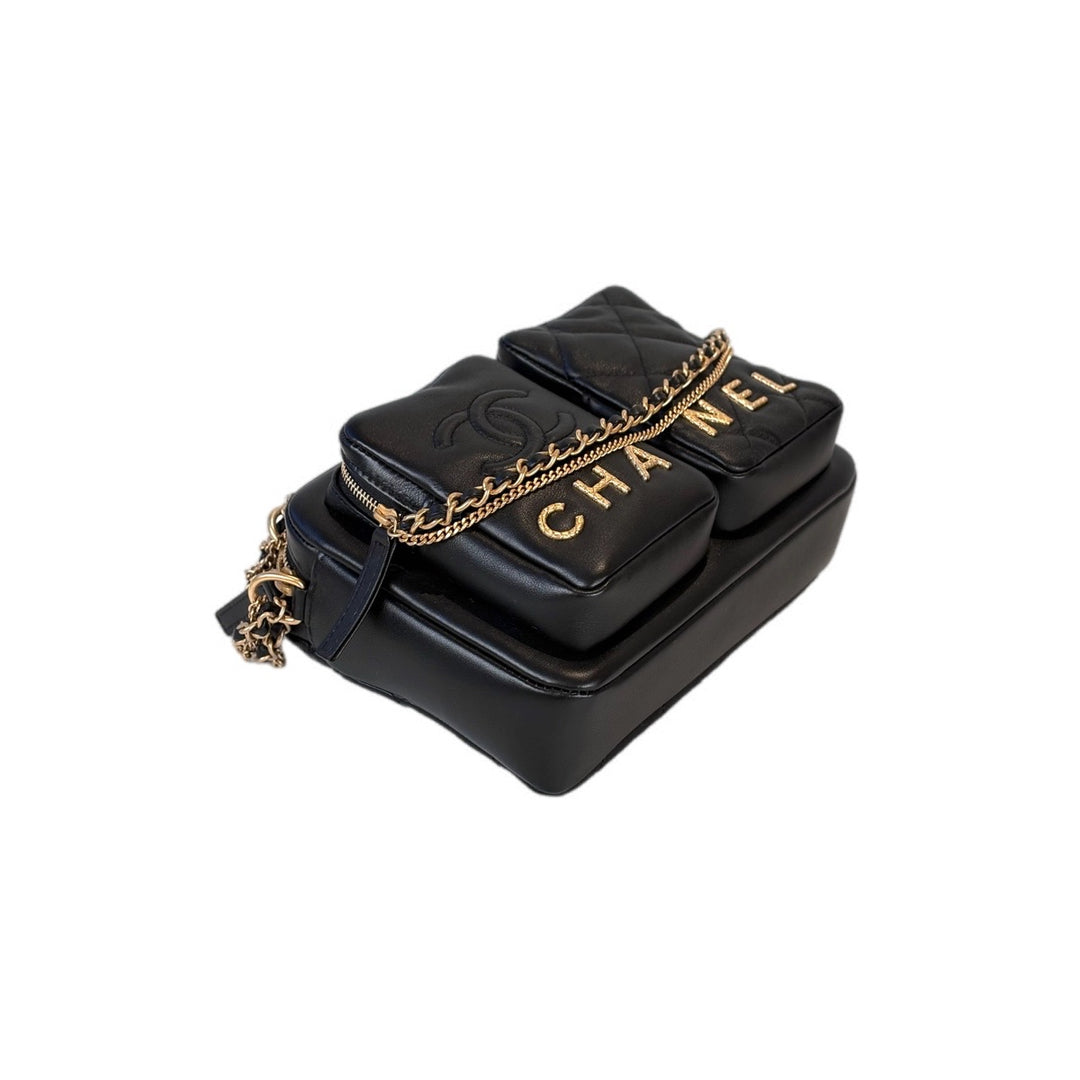 Chanel 22C Camera Bag Black