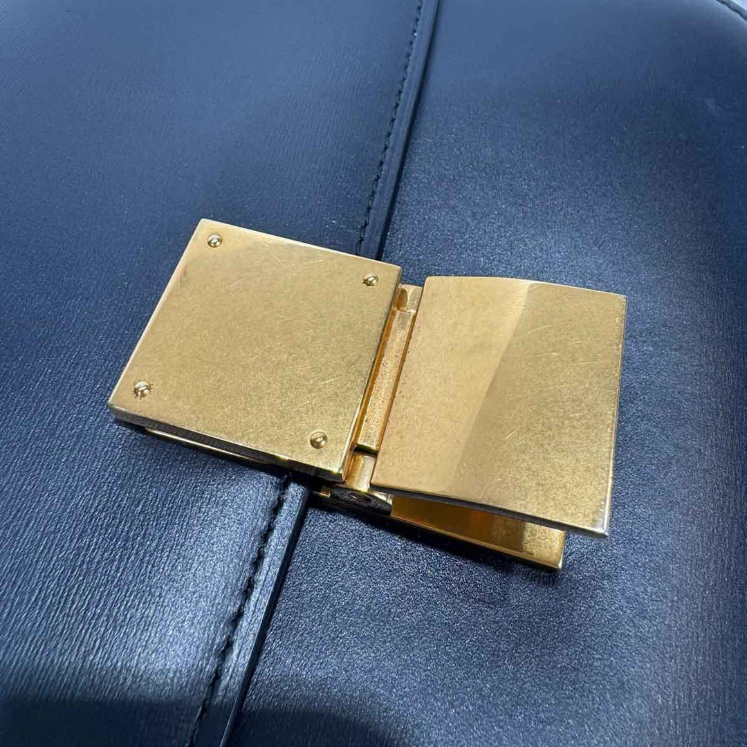 Celine Classic Box Navy Bag