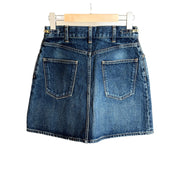 Celine Blue Denim Skirt #28