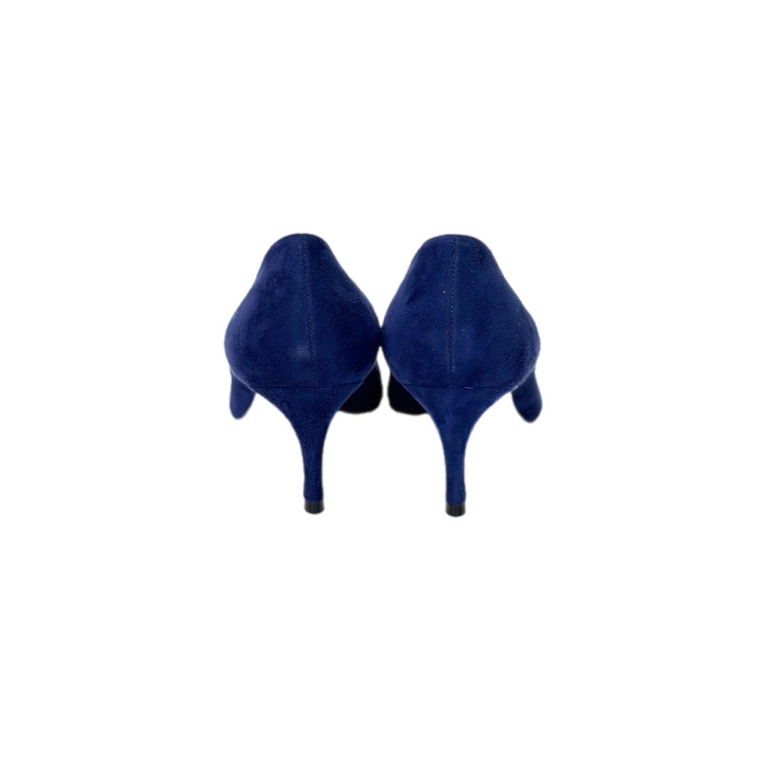 Miumiu Blue Suede Heels #37.5 - Jiaxyk