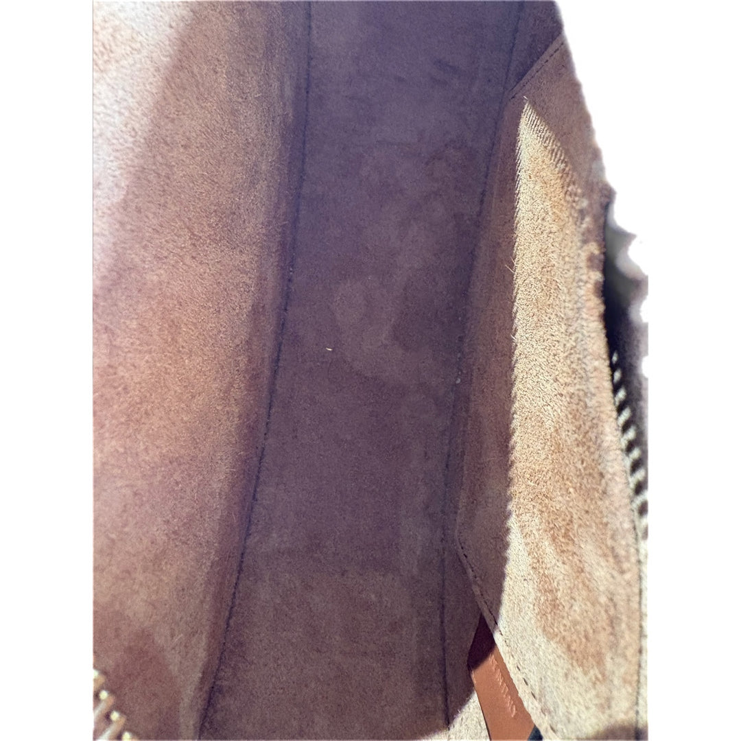 Celine Cuir Triomphe Oval Bag