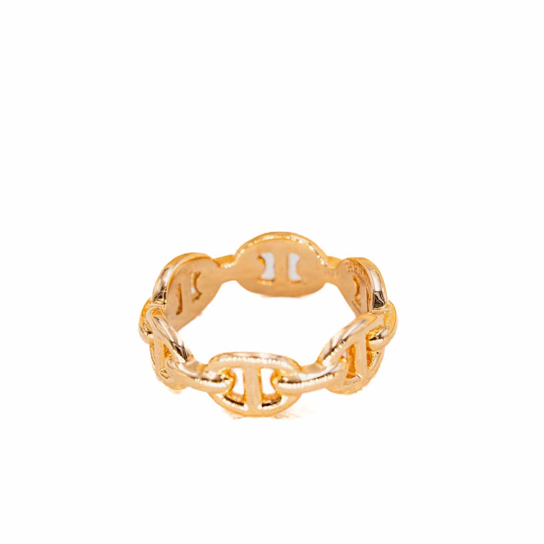 Hermes Chaine D’ancre Enchainee Ring, Small Model - Jiaxyk