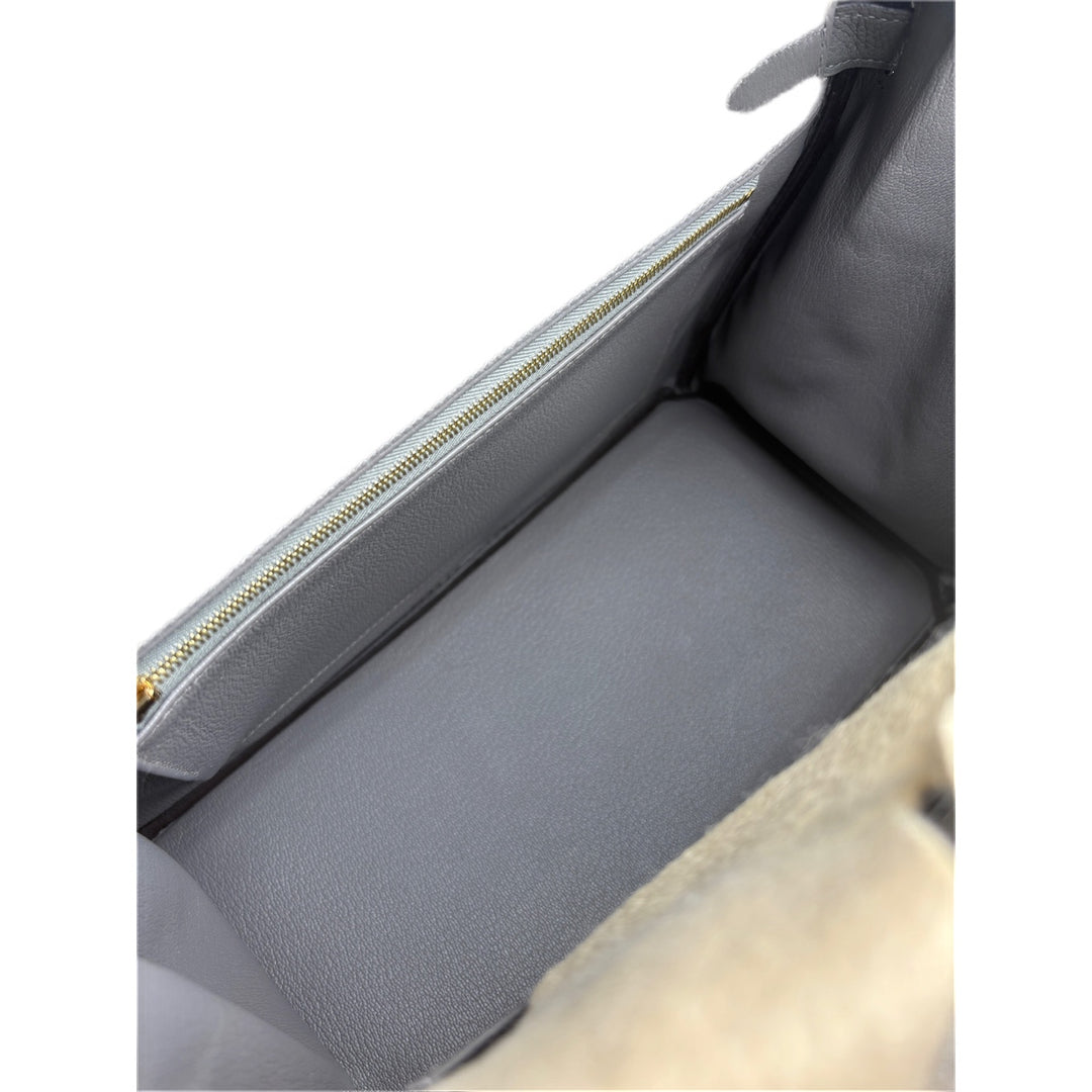 Hermes Birkin 30cm Gris Meyer Togo Bag