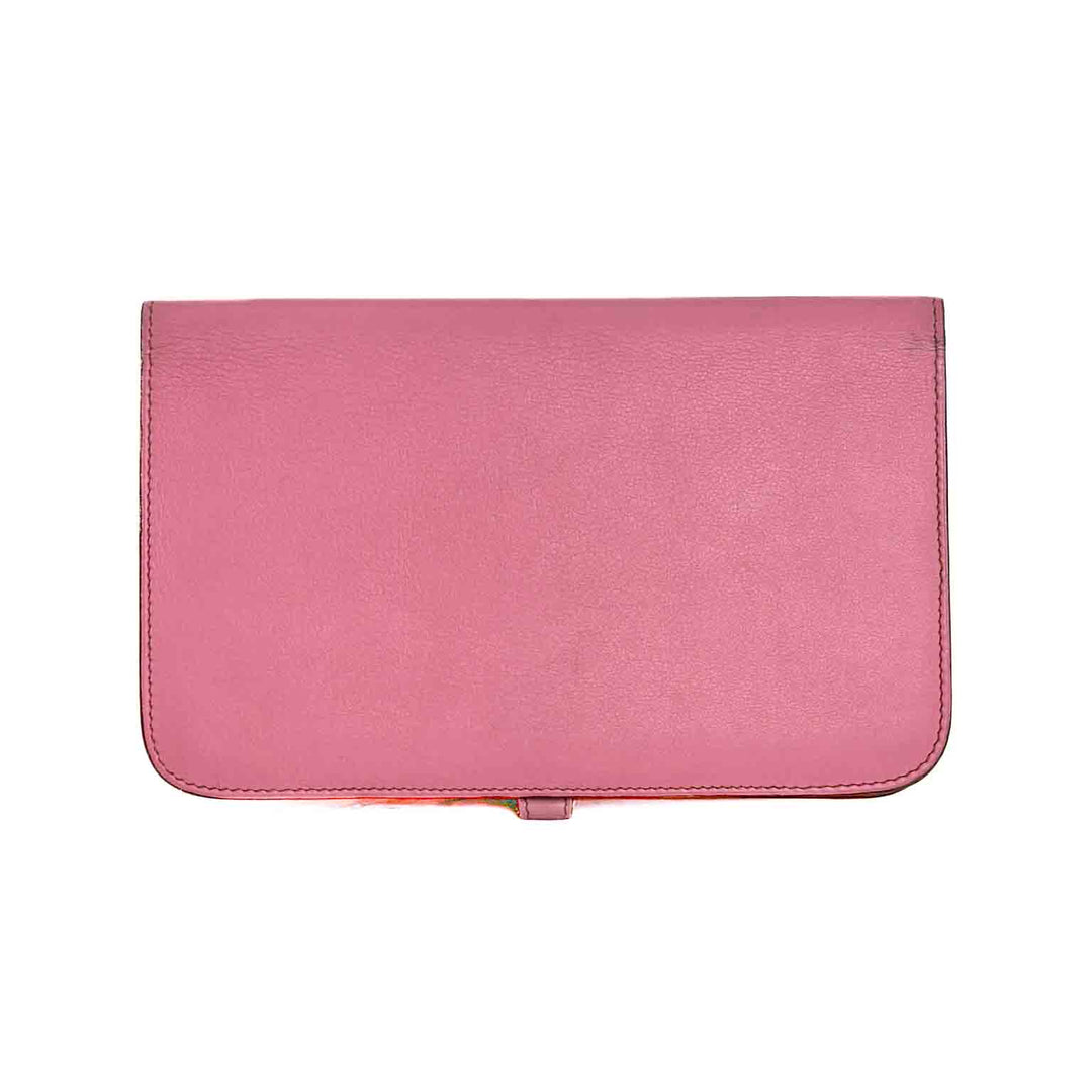 Hermes Dogon Long Wallet Pink Gold - Jiaxyk