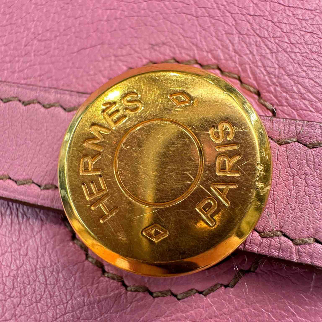 Hermes Dogon Long Wallet Pink Gold - Jiaxyk
