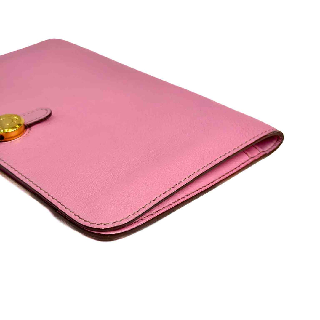 Hermes Dogon Long Wallet Pink Gold - Jiaxyk