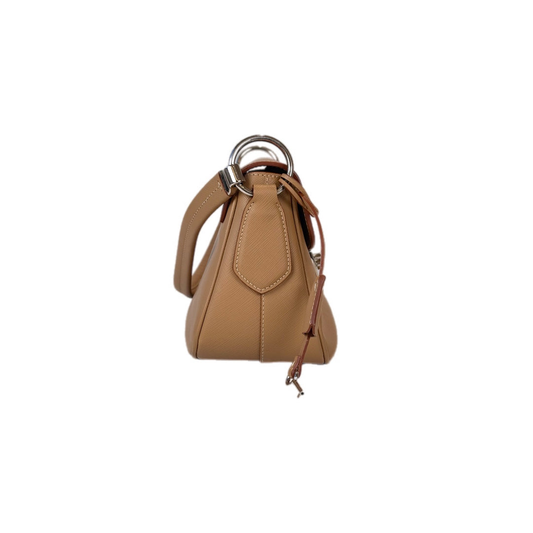Prada Brown Leather Hand Bag