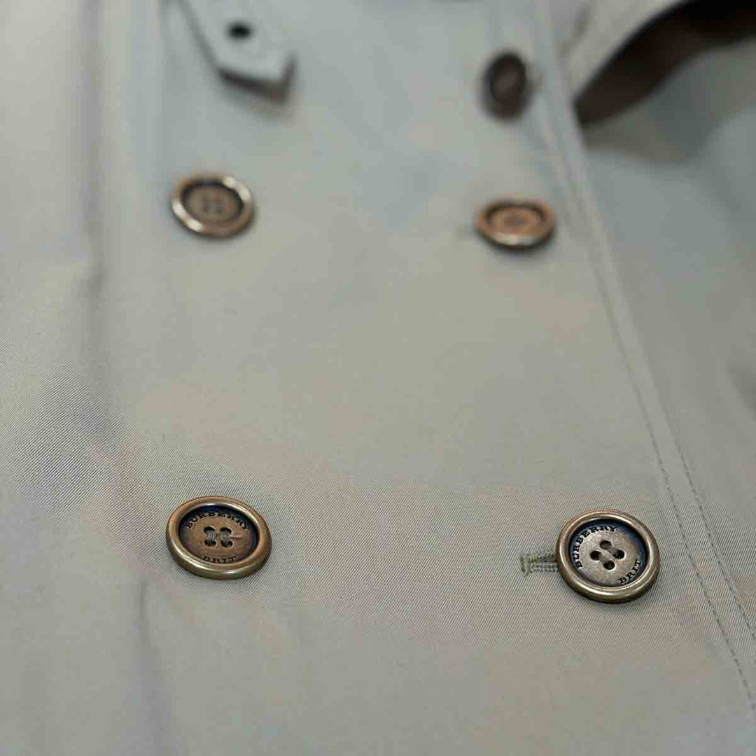 Burberry Classic Trench Coat Short Size #12