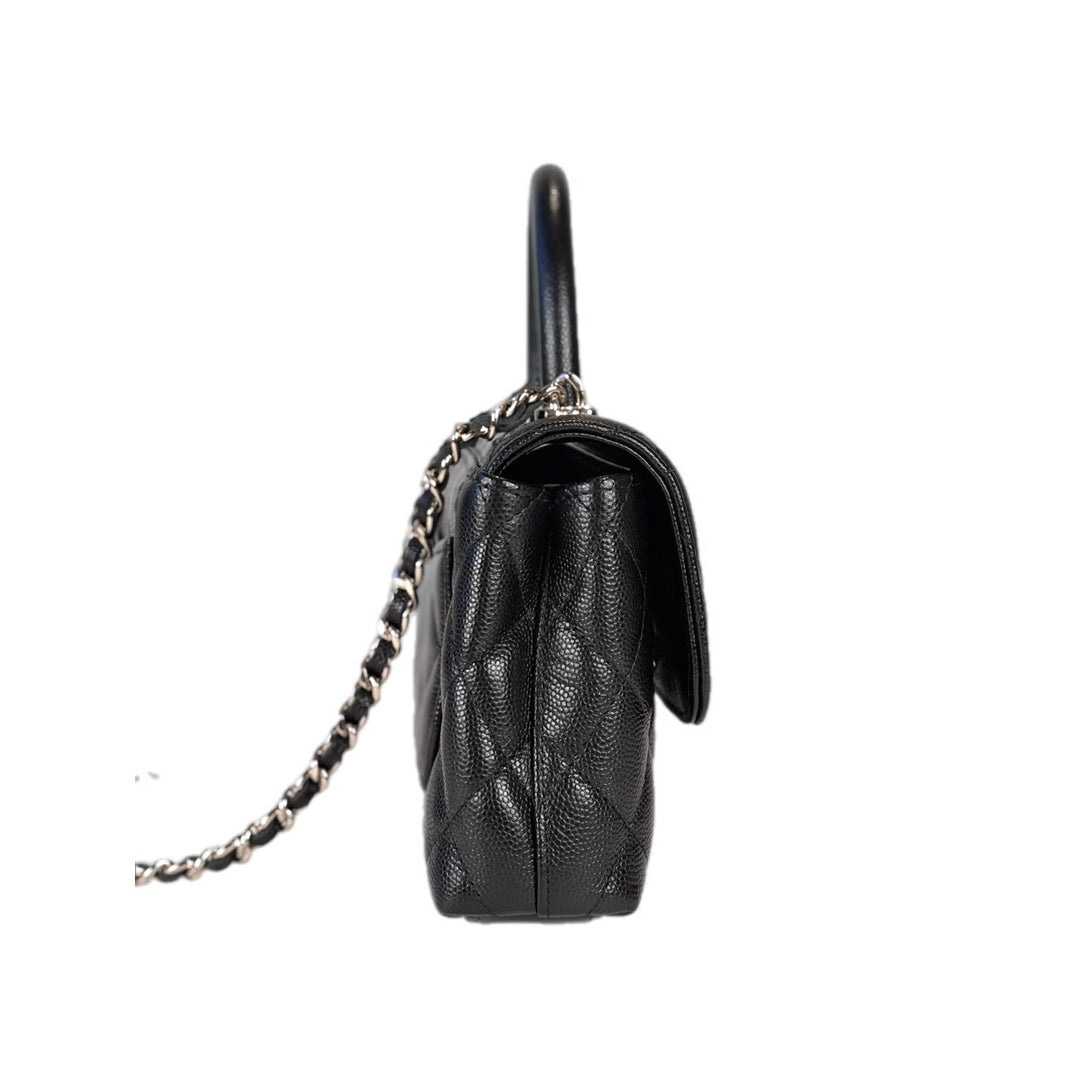 Chanel Coco Handle Black Caviar Mini Bag