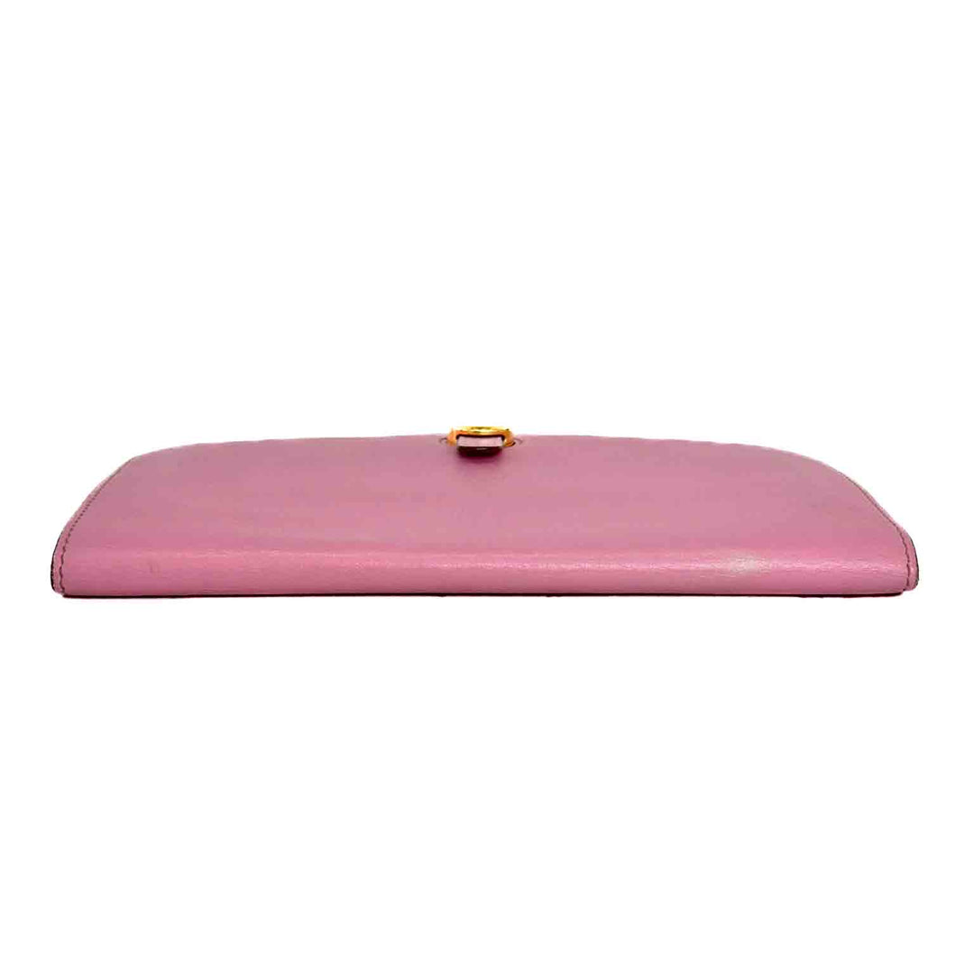 Hermes Dogon Long Wallet Pink Gold - Jiaxyk