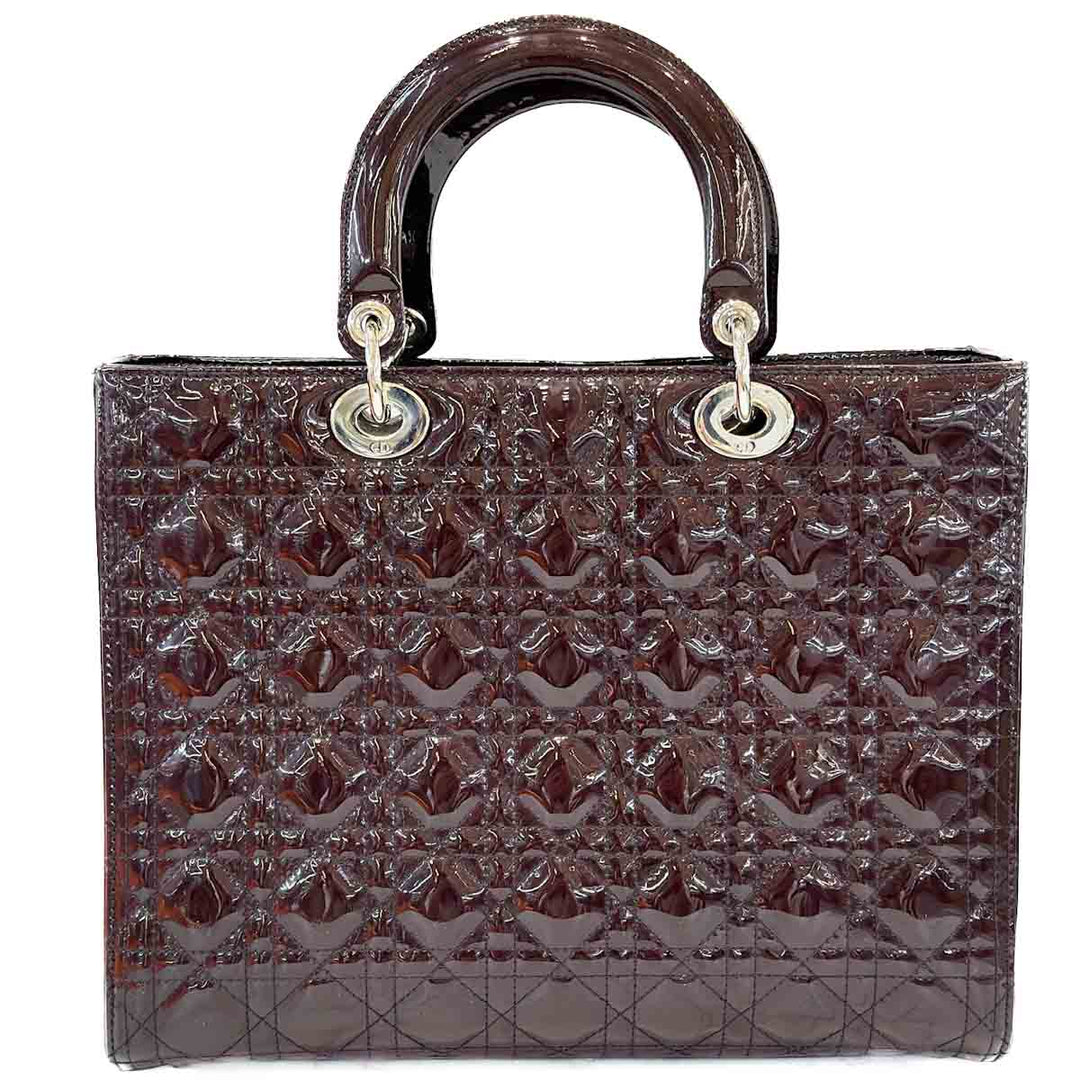 Dior Large Purple Lady Dior Bag - Jiaxyk
