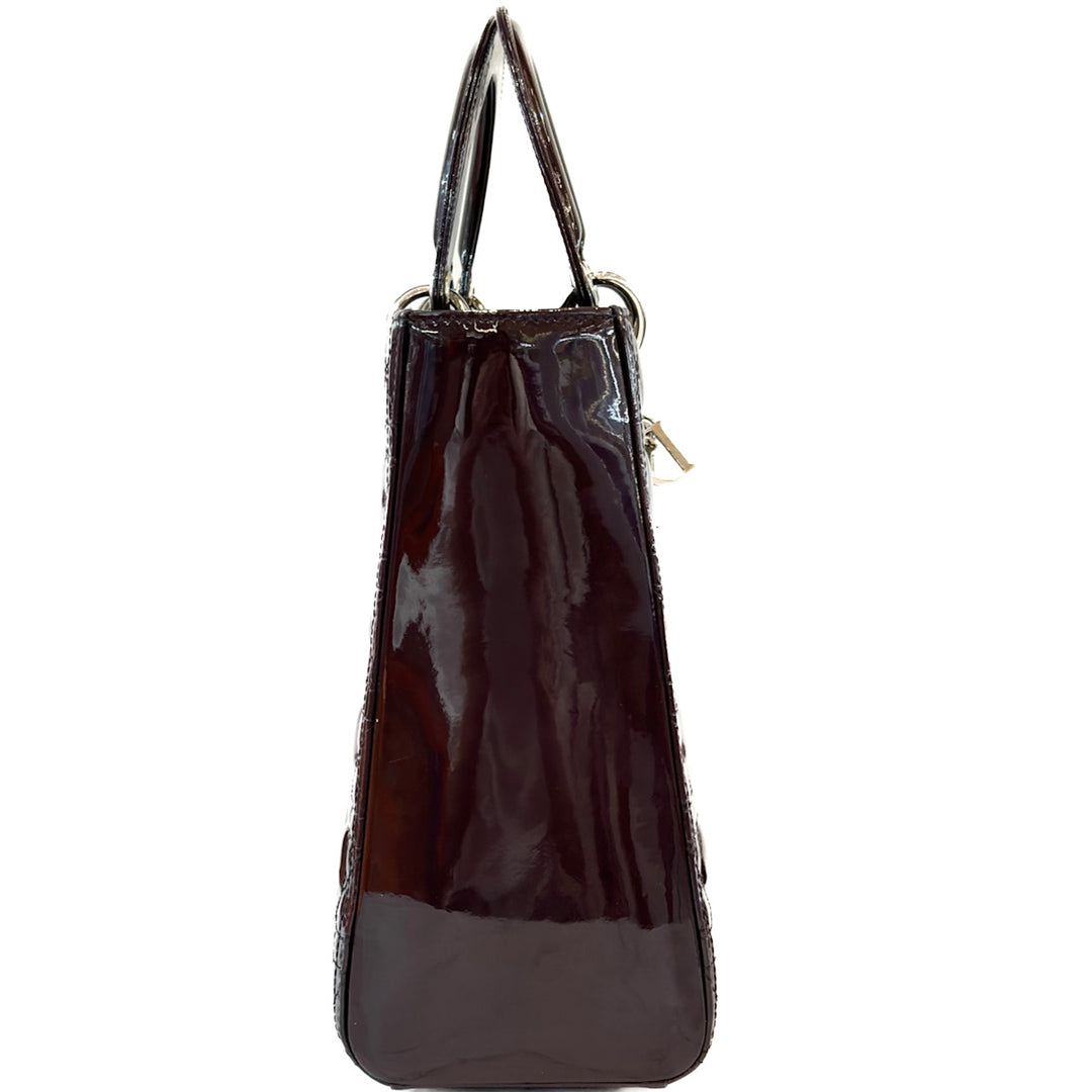 Dior Large Purple Lady Dior Bag - Jiaxyk